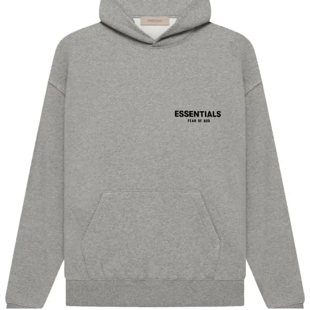 Fear of God Essentials Hoodie 'Dark Oatmeal' – Size US L